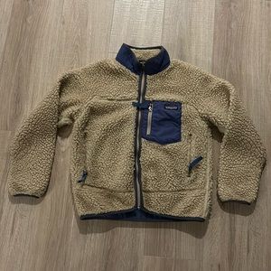 Patagonia Kids Large Sherpa Zipup